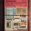 Vintage Post Stamp Stickers Set